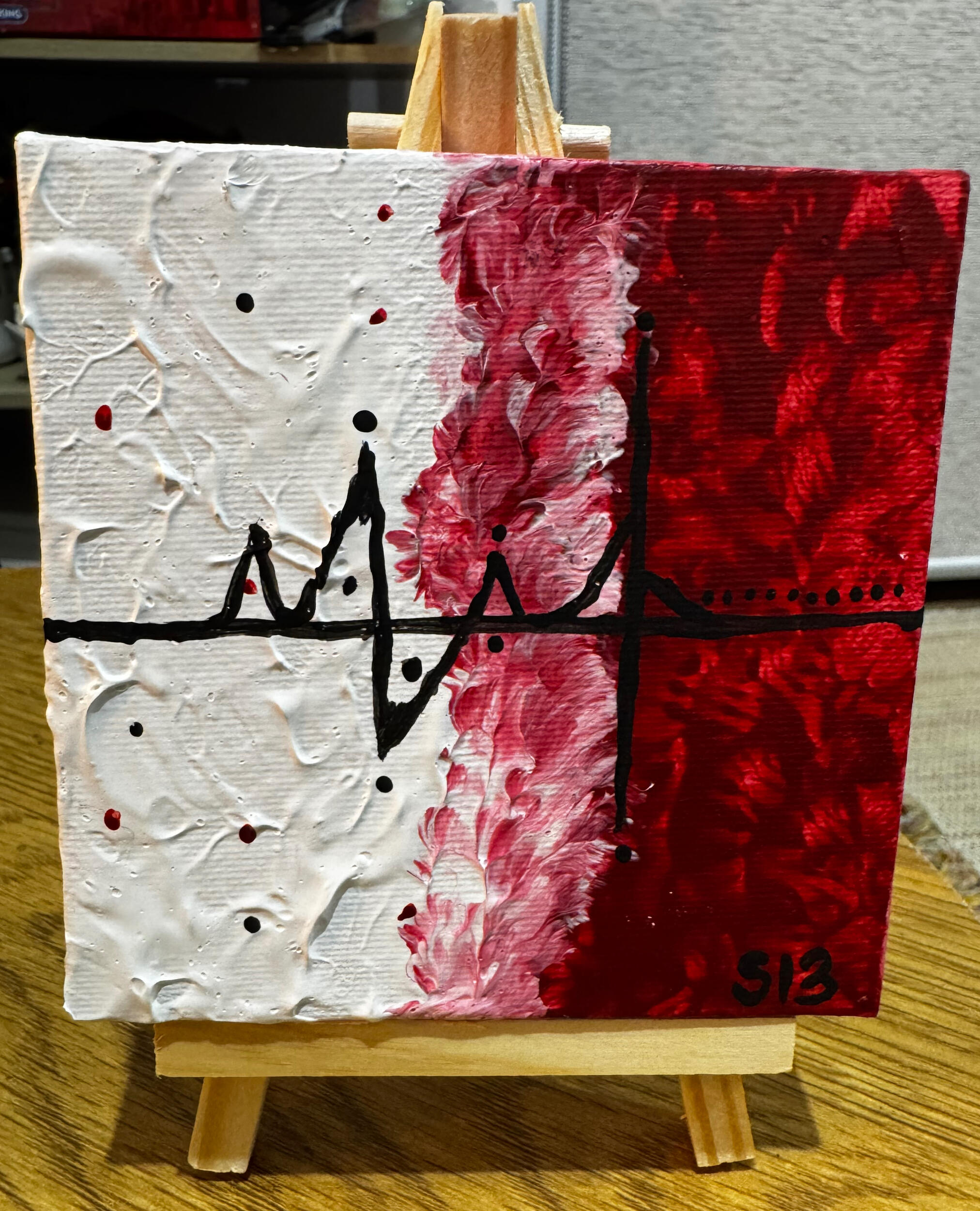 Heartbeat in Crimson